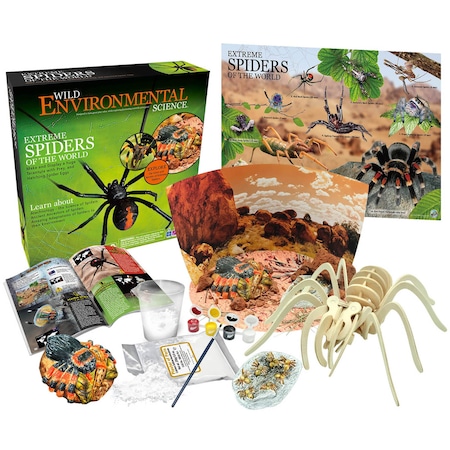 WILD Science, Environmental Science, Extreme Spiders Of The World, For Ages 6+
